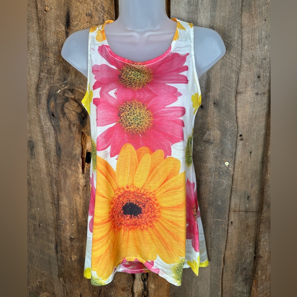 Made in Italy Floral Tank Top - size X-Small